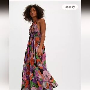 Free People Vibrant Floral Maxi Dress